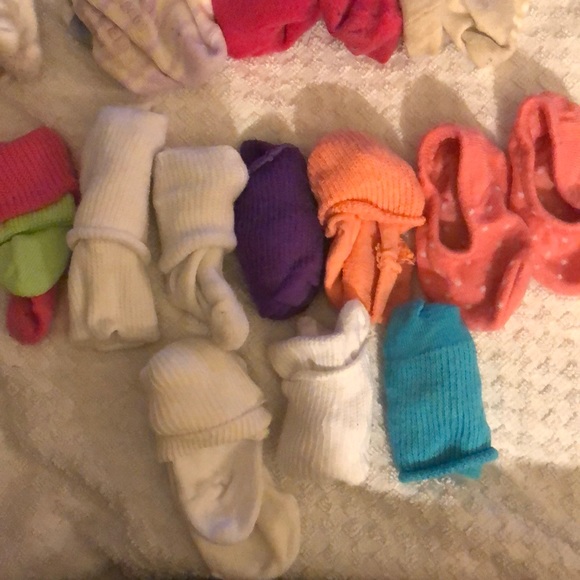 Baby sock bundle size new born -4 toddler 2 bundle - Picture 2 of 8
